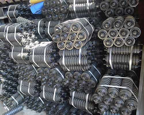 帶式輸送機托輥現(xiàn)貨直銷 唯和達(dá) 長治帶式輸送機托輥